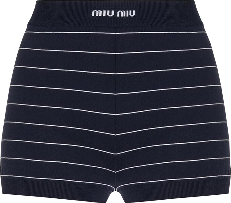 Miu Miu Mini Shorts BlueWhite