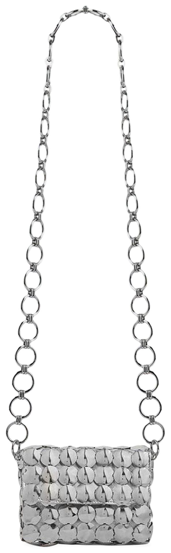 Rabanne Quilted Bag Silver