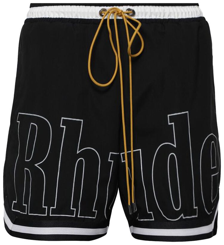 Rhude Basketball Swim Short Black