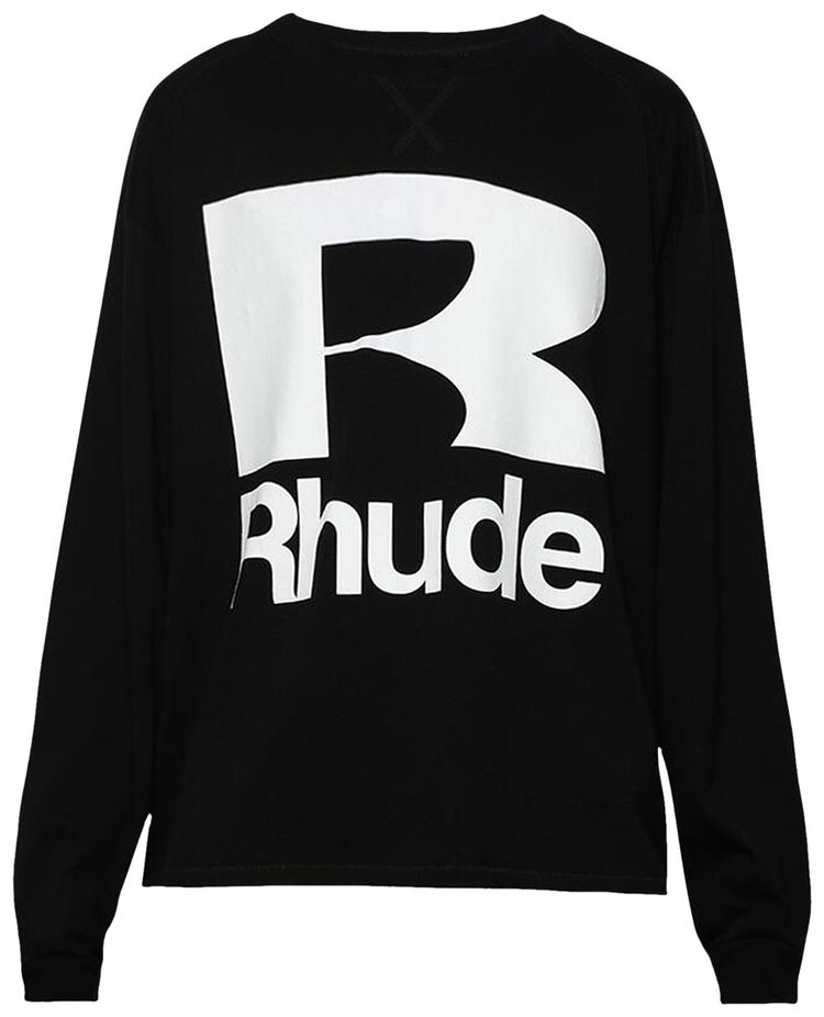 Rhude Petrol Long Sleeve Vintage Black