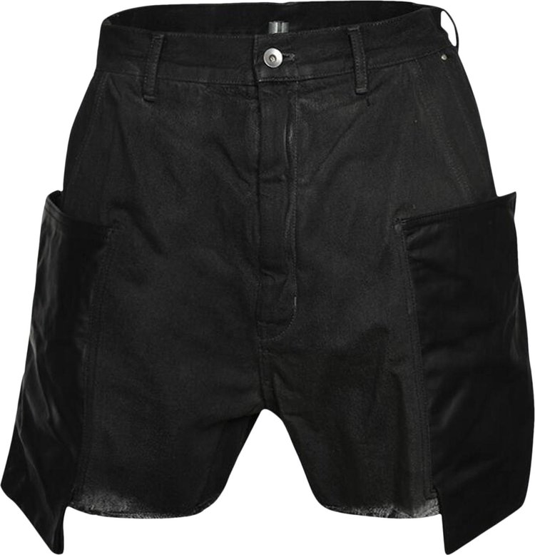 Rick Owens Stefan Cargo Shorts 'Dark Dust/Black'