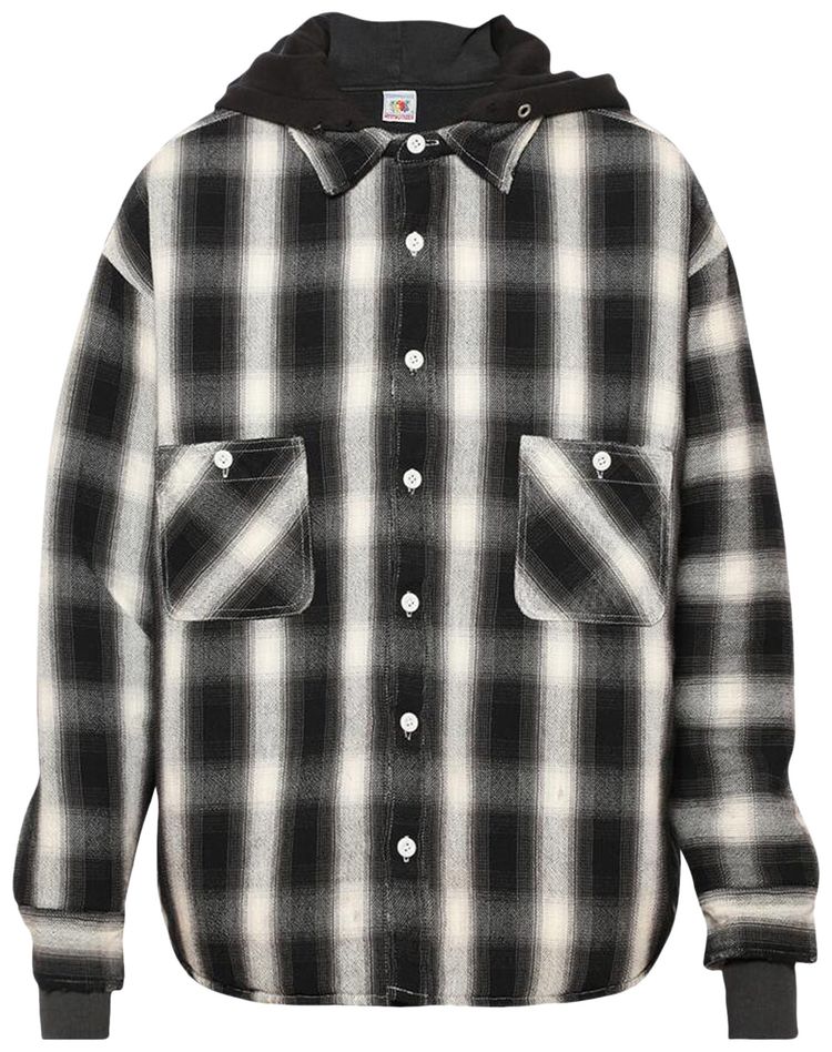 SAINT Mxxxxxx Parka Shirt BlackWhite