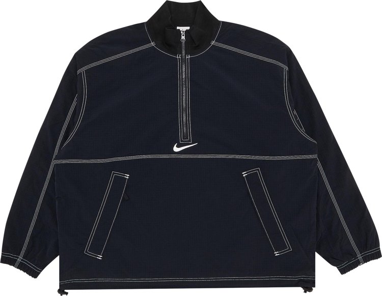 Supreme x Nike Ripstop Pullover 'Black'