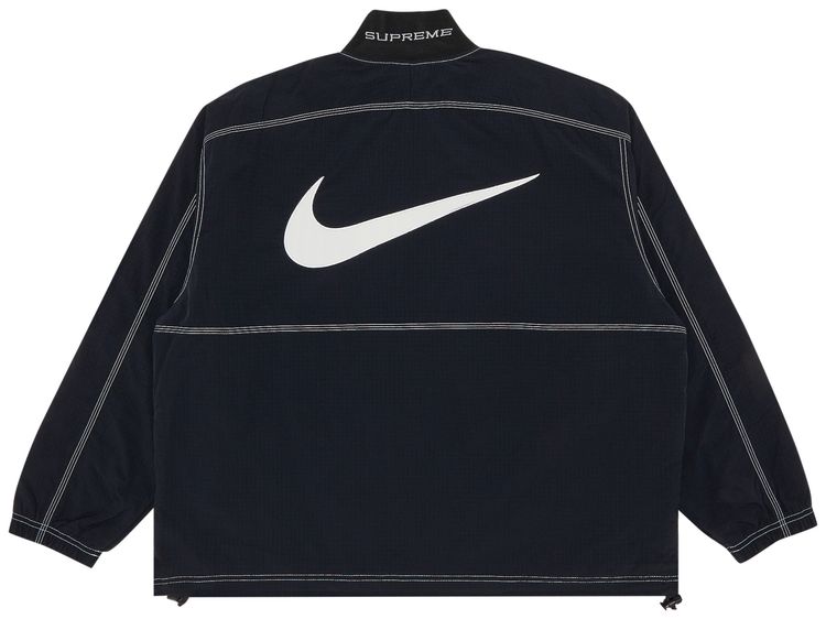 Supreme x Nike Ripstop Pullover Black