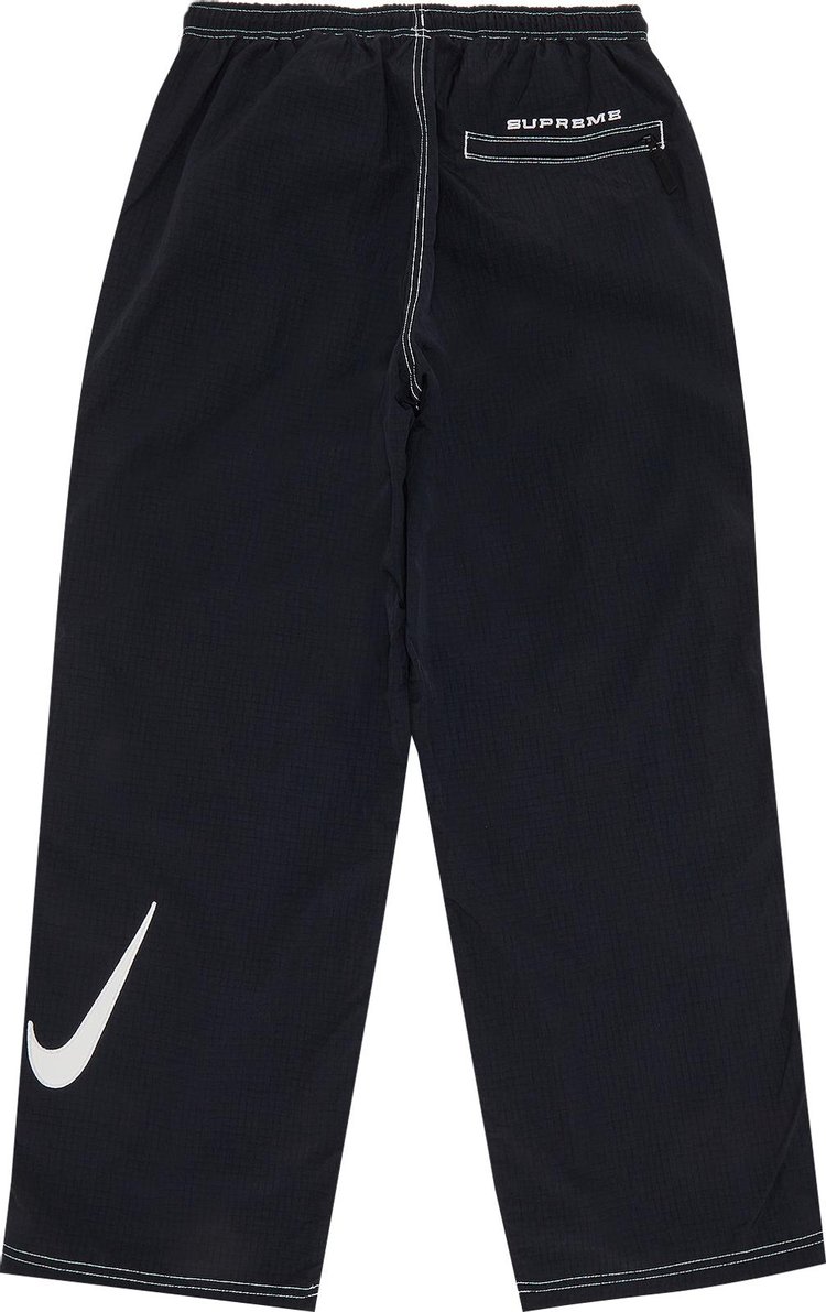 Supreme x Nike Ripstop Track Pant Black