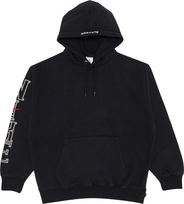 Supreme x Nike Hooded Sweatshirt 'Black'