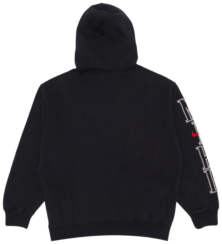 Supreme x Nike Hooded Sweatshirt Black