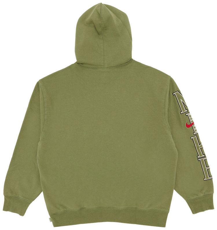 Supreme x Nike Hooded Sweatshirt Olive