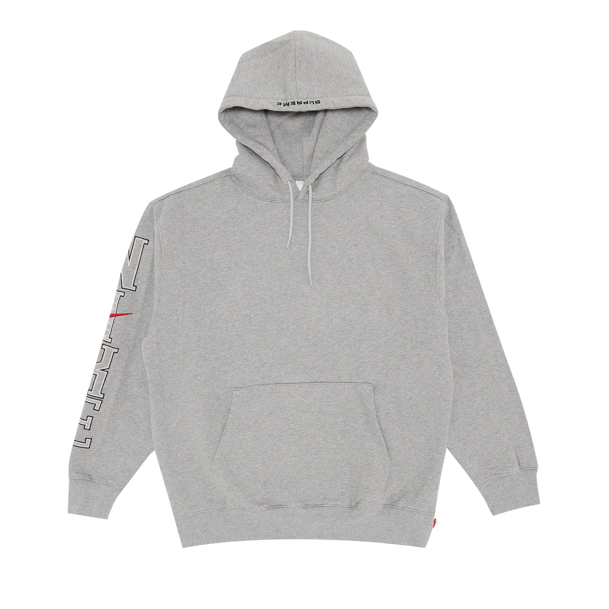 Supreme x Nike Hooded Sweatshirt 'Heather Grey'