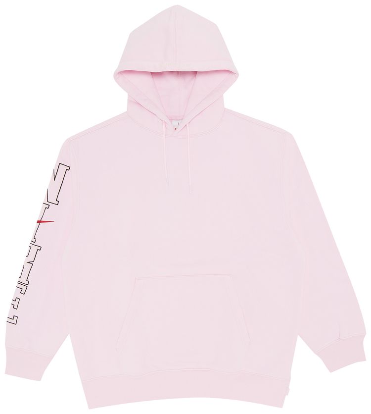 Supreme x Nike Hooded Sweatshirt Light Pink