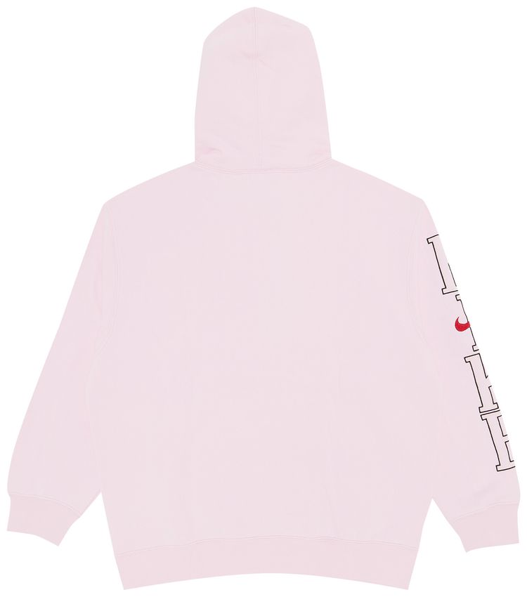 Supreme x Nike Hooded Sweatshirt Light Pink