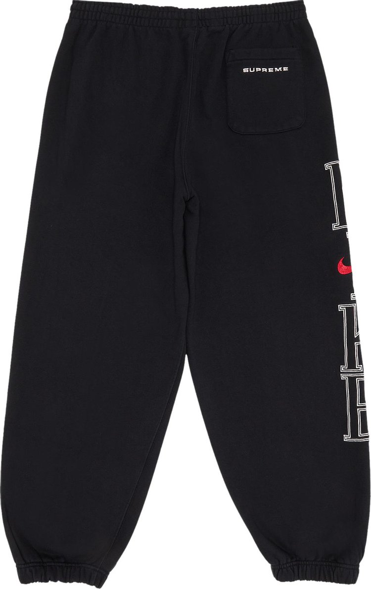 Supreme x Nike Sweatpant Black