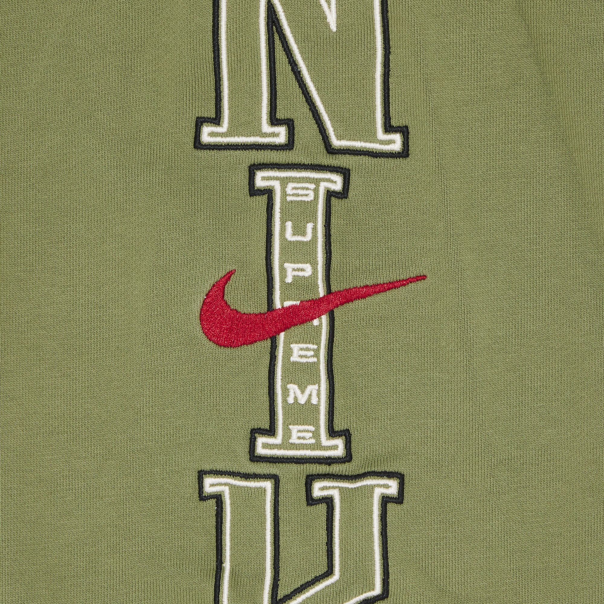 Size xl Supreme x Nike Hooded Sweatshirt 'Olive'