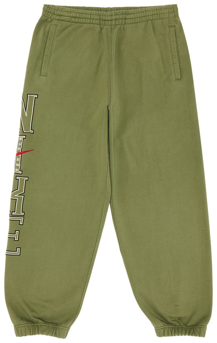 Supreme x Nike Sweatpant OIive