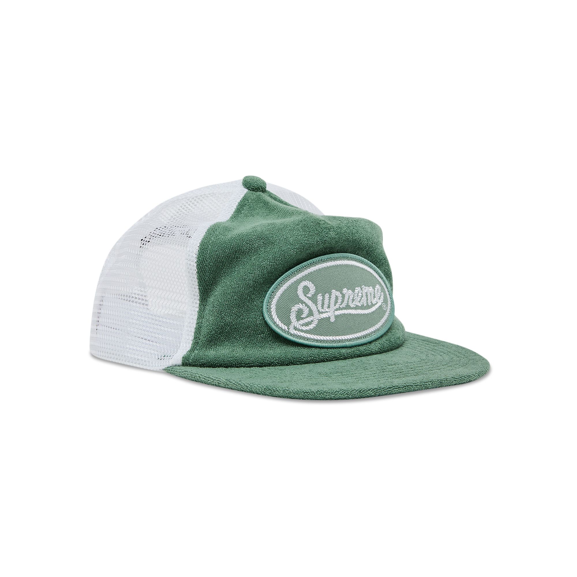 Buy Supreme Terry Mesh Back 5-Panel 'Work Teal' - SS24H53 WORK TEAL | GOAT