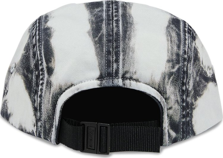 Supreme Bleached Chino Camp Cap Black