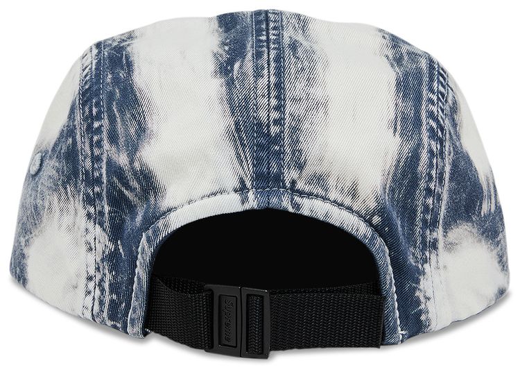 Supreme Bleached Chino Camp Cap Navy