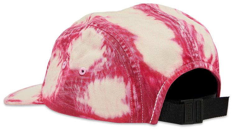 Supreme Bleached Chino Camp Cap Red