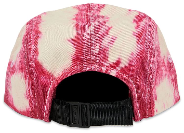 Supreme Bleached Chino Camp Cap Red