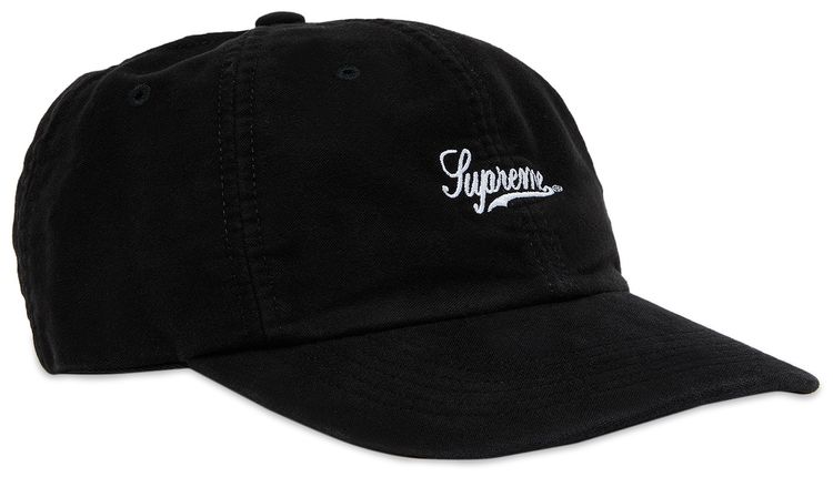 Supreme Lightweight Moleskin 6 Panel Black
