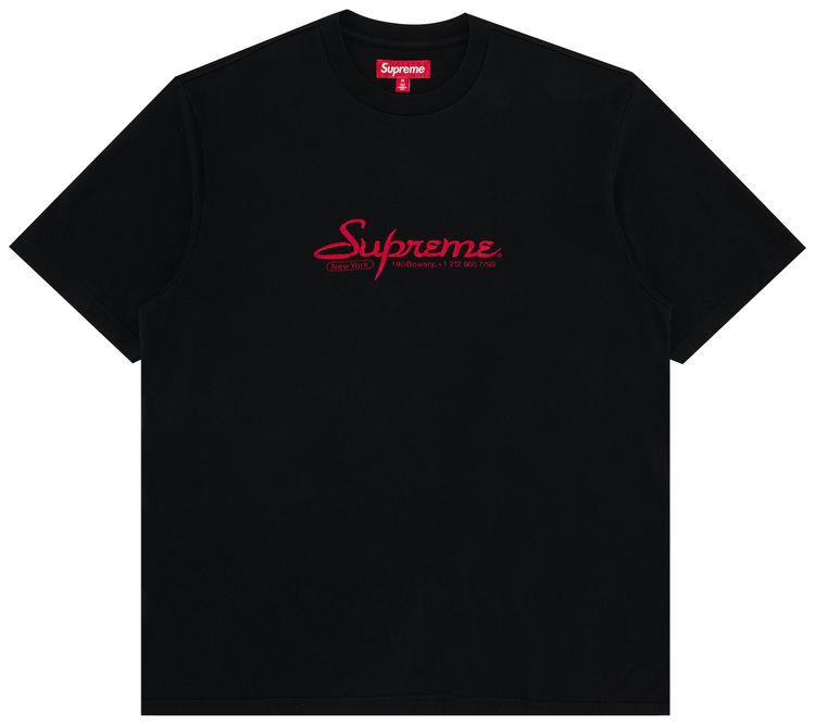 Supreme Contact Short Sleeve Top Black