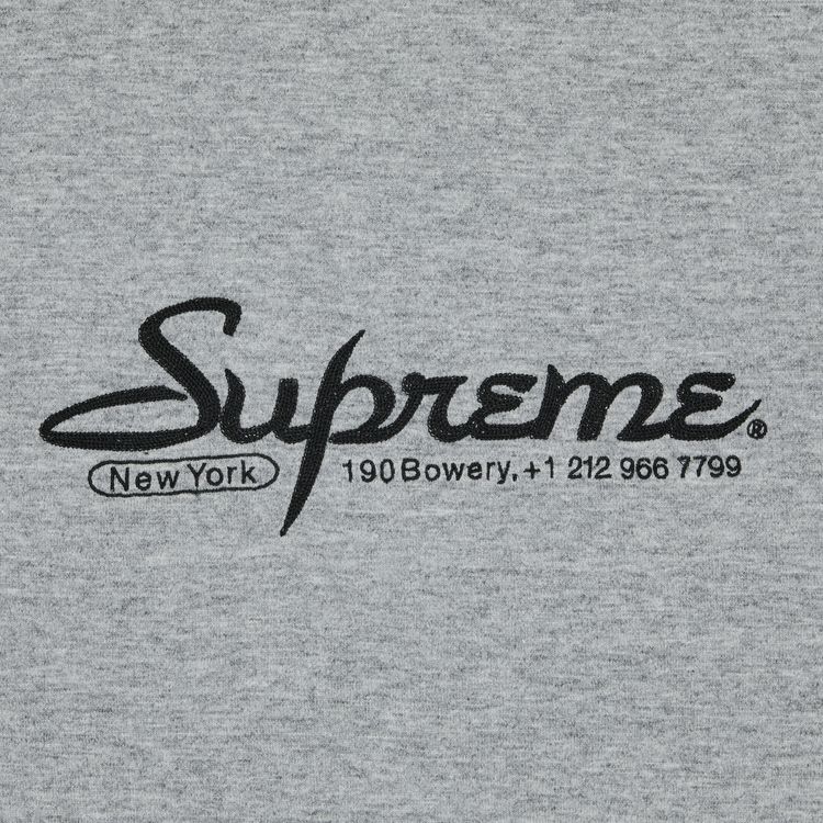 Supreme Contact Short Sleeve Top Heather Grey