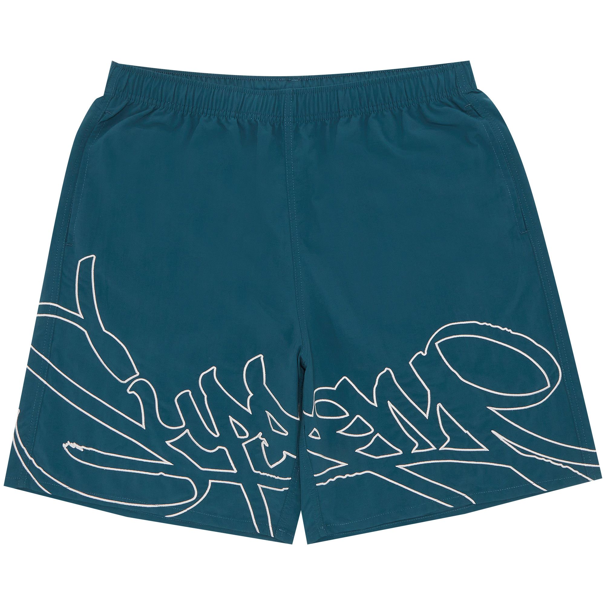水着 Supreme SS17 Split Logo Water Short TEAL Size MEDIUM Supreme Split Logo Water Short (SS17) - $118