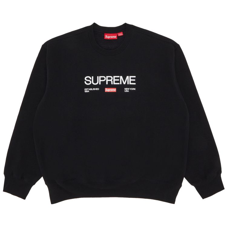 Buy Supreme Established Crewneck 