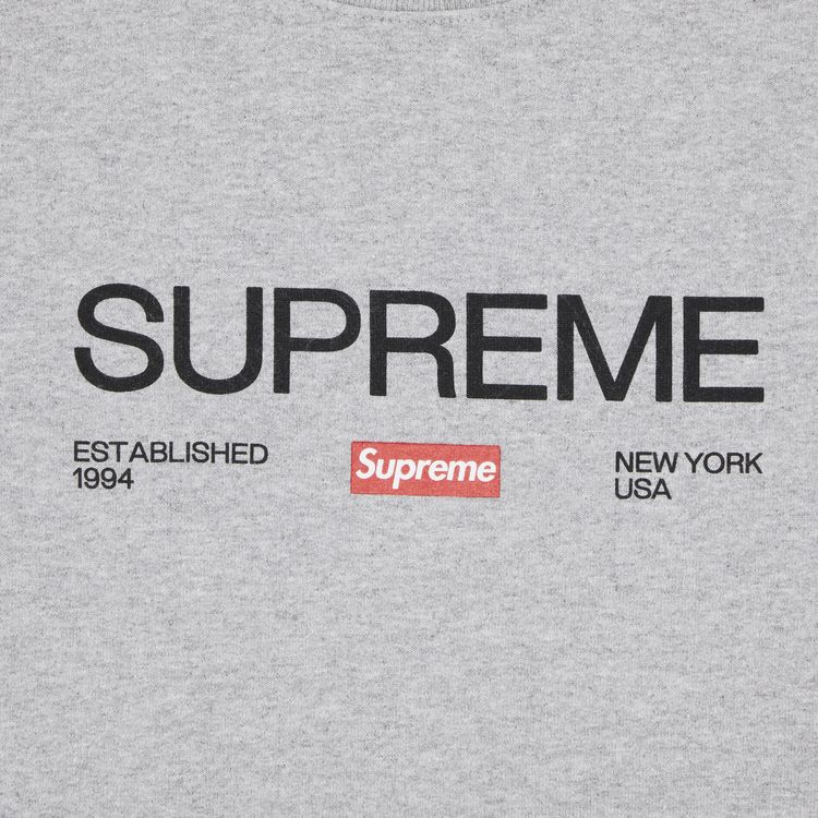 Buy Supreme Established Crewneck 