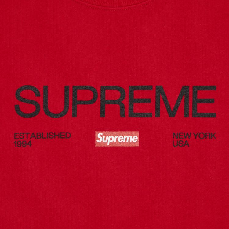 Buy Supreme Established Crewneck  