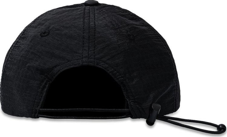 Market Smiley Grand Slam 6 Panel Hat Black