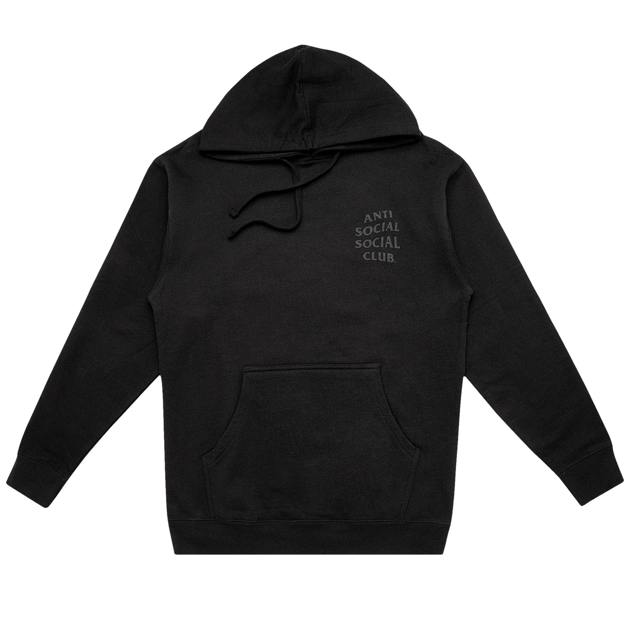 Buy Anti Social Social Club Dramatic Kkoch Hoodie Black 0657 100000106DKH BLAC GOAT CA