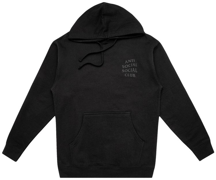 Anti Social Social Club Dramatic Kkoch Hoodie Black