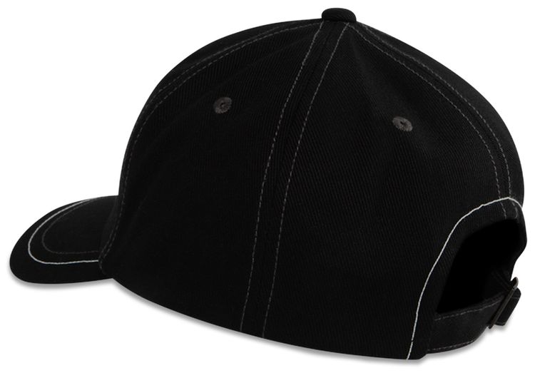 And Wander Cotton Twill Cap Black