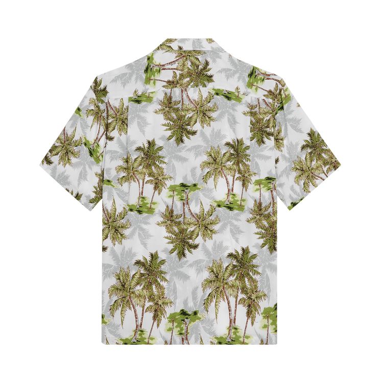 CELINE Hawaiian Shirt WhiteGreyGreen
