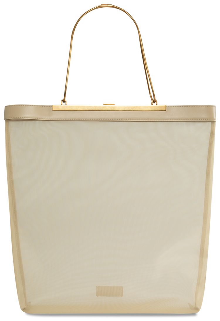 Khaite Augusta Chain Tote Beige
