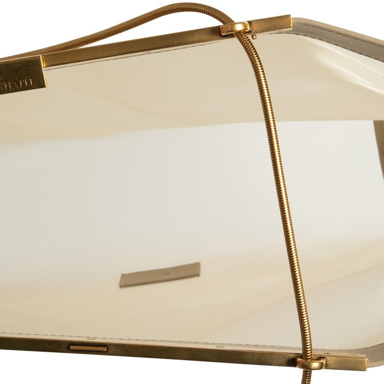 Khaite Augusta Chain Tote Beige