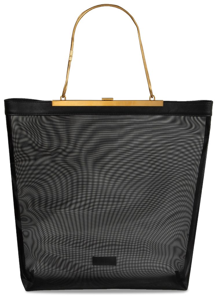 Khaite Augusta Chain Tote Black