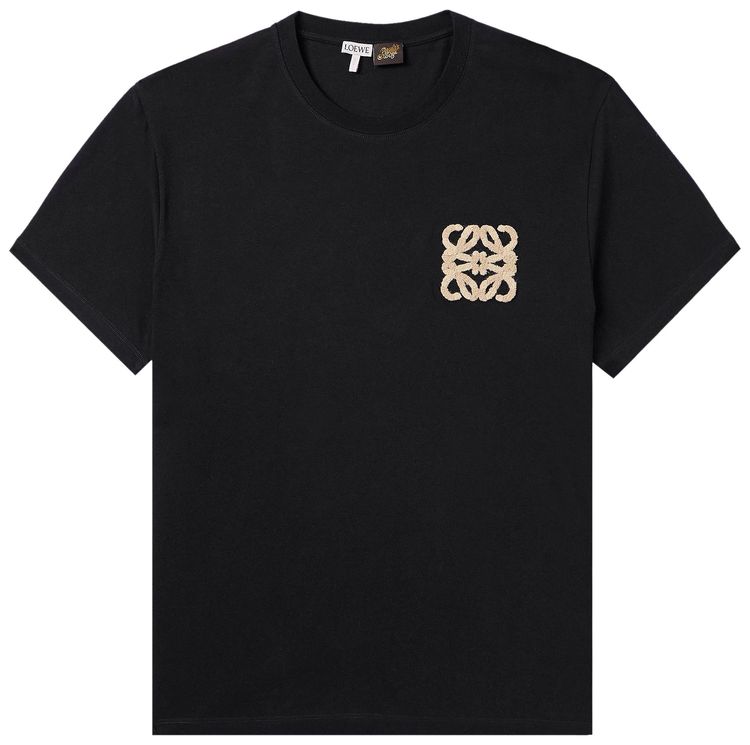 Loewe Paulas Ibiza Relaxed Fit T Shirt Black
