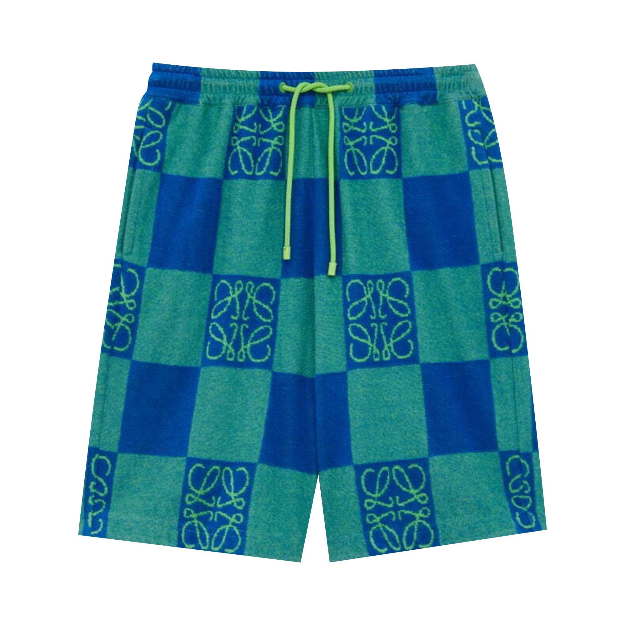 24SS new/LOEWE x Paula Ibizaデニムショーツ Shorts Green 24SS new/LOEWE x Paula Ibizaデニムショーツ Shorts Green ボトムス