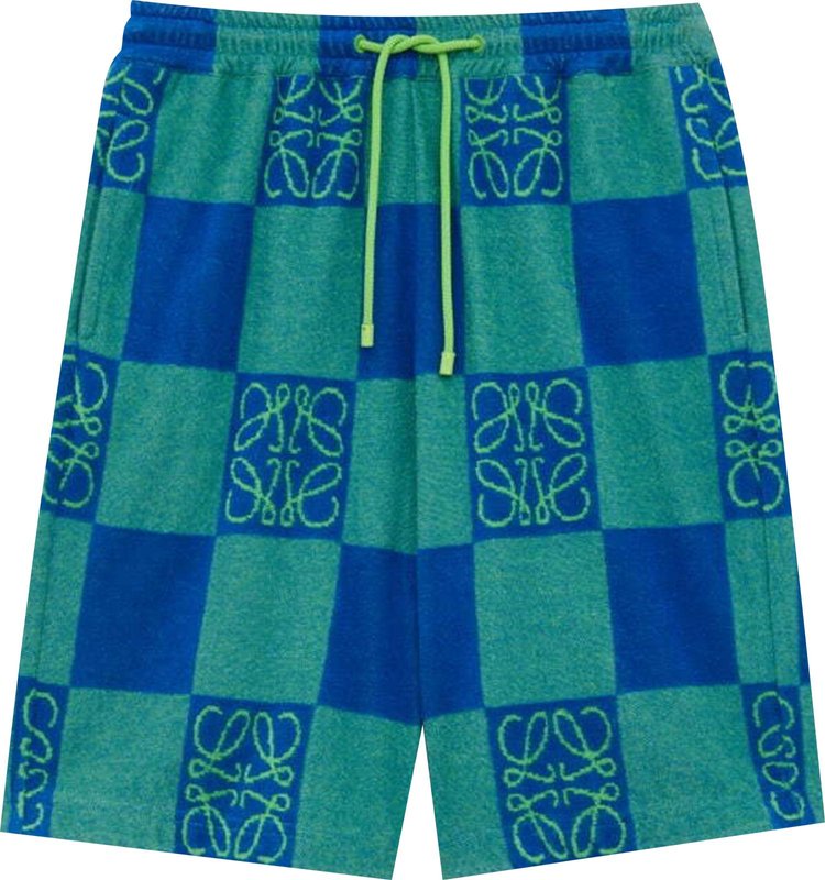 Loewe Paulas Ibiza Shorts Acid Green