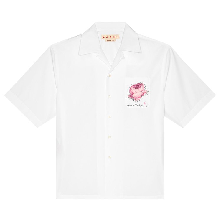 Marni Short-Sleeve Shirt 'White'