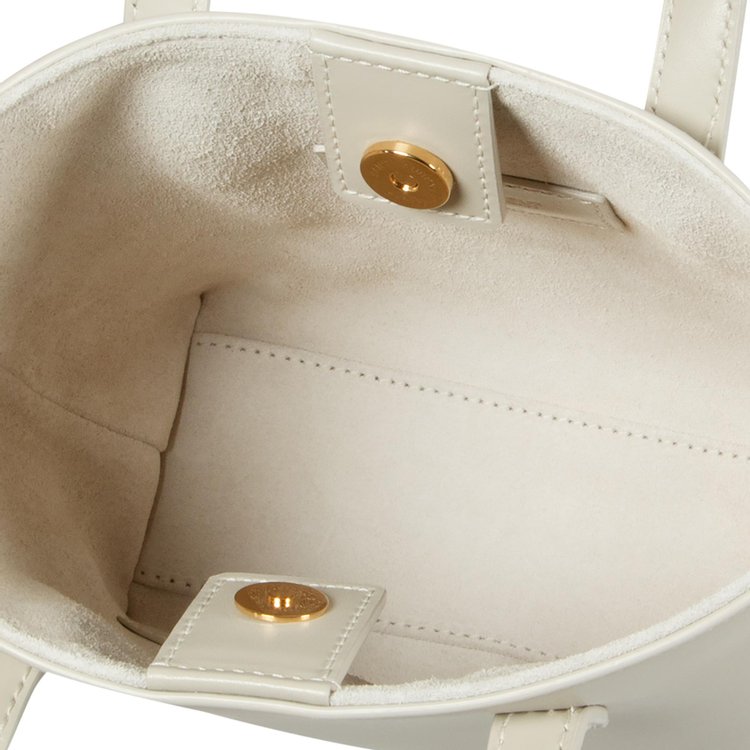 Saint Laurent Mini Shopping Tote Soft Cream