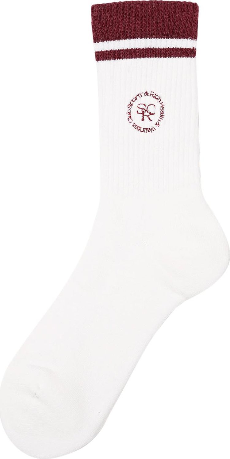 Sporty & Rich SRHWC Socks 'White'