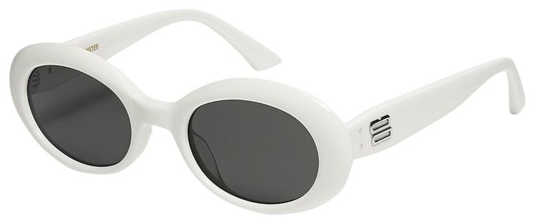 Gentle Monster La Mode W2 Sunglasses White