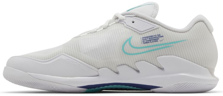 NikeCourt Air Zoom Vapor Pro White Dynamic Turquoise