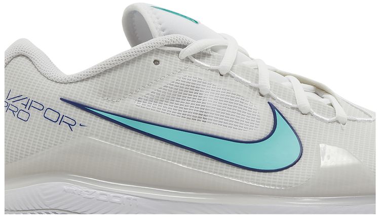 NikeCourt Air Zoom Vapor Pro White Dynamic Turquoise