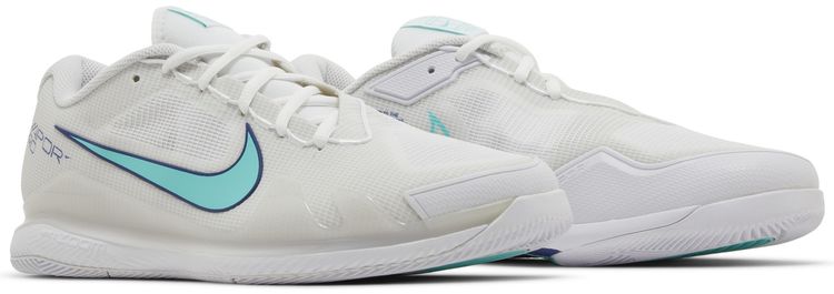 NikeCourt Air Zoom Vapor Pro White Dynamic Turquoise