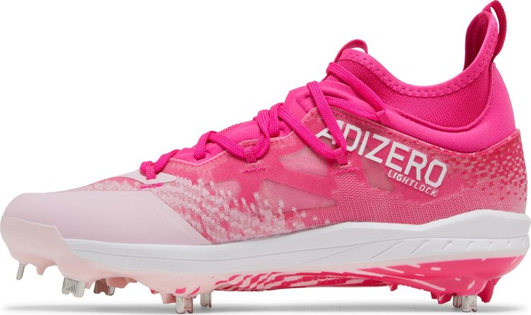 Adizero Afterburner NWV Cleats Team Shock Pink