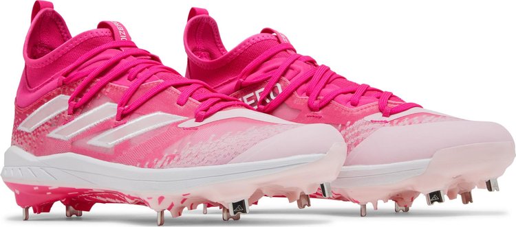 Adizero Afterburner NWV Cleats Team Shock Pink